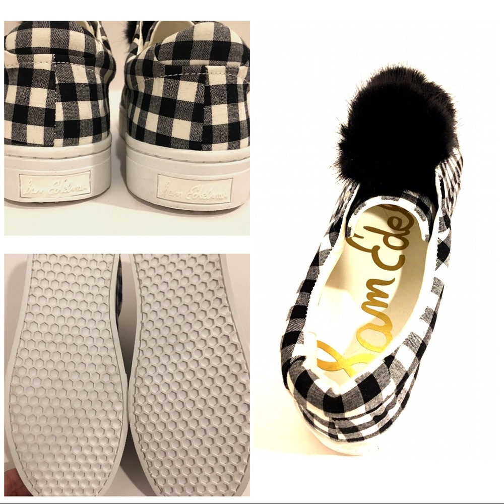 SAM EDELMAN Leya Pompom Sneakers - Picture 3 of 5